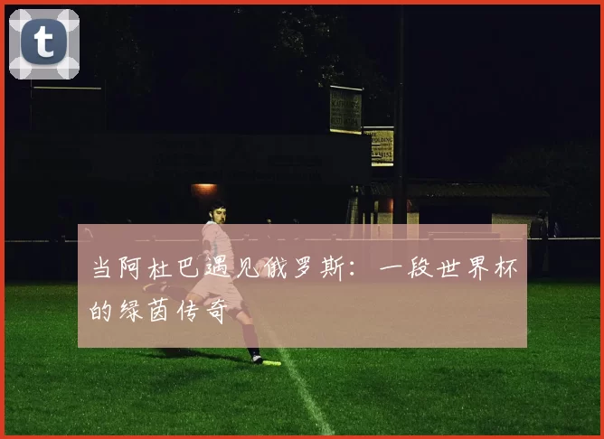 当阿杜巴遇见俄罗斯:一段世界杯的绿茵传奇