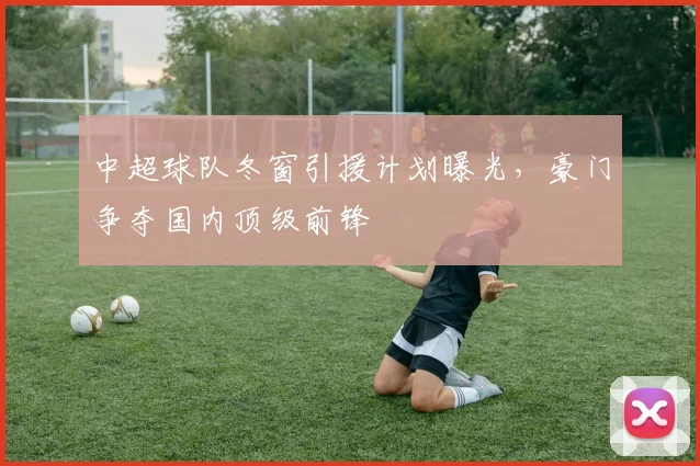 中超球队冬窗引援计划曝光，豪门争夺国内顶级前锋